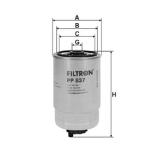 FILTRON PP 837 Yakıt Filtresi | Eşdeğer: MANN WK 842/2 | LANCIA / AUDI