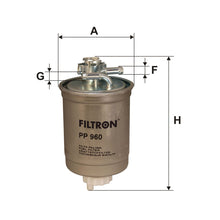 FILTRON PP 960 Yakıt Filtresi | Eşdeğer: MANN WK 823 | SEAT / VW