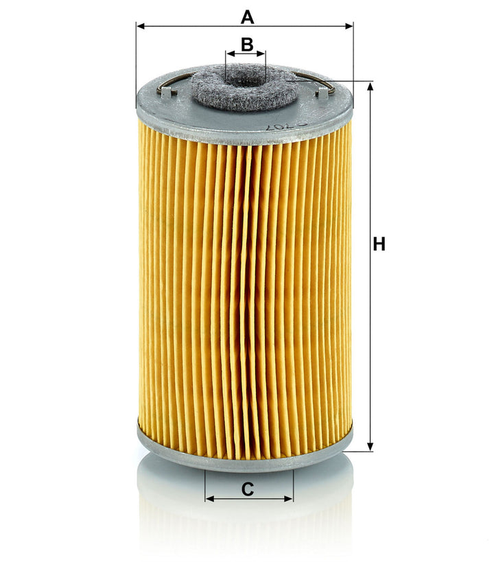 MANN-FILTER P 707 Yakıt Filtresi | Seat 132, Dodge 42-Serie
