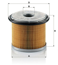 MANN-FILTER P 716 Yakıt Filtresi | Citroen Berlingo I, Peugeot 205