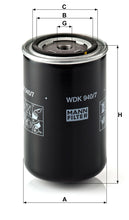 MANN-FILTER WDK 940/7 Yakıt Filtresi