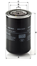 MANN-FILTER WDK 940/5 Yakıt Filtresi