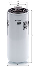 MANN-FILTER W D 13 145/3 Yağ Filtresi
