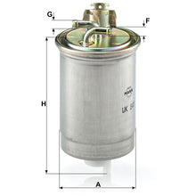 MANN-FILTER WK 841 Yakıt Filtresi - VW, SEAT ve Skoda Modelleri İçin Premium Koruma