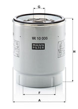 MANN-FILTER WK 10 006 Z Yakıt Filtresi