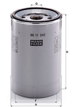 MANN-FILTER WK 11 042 Z Yakıt Filtresi