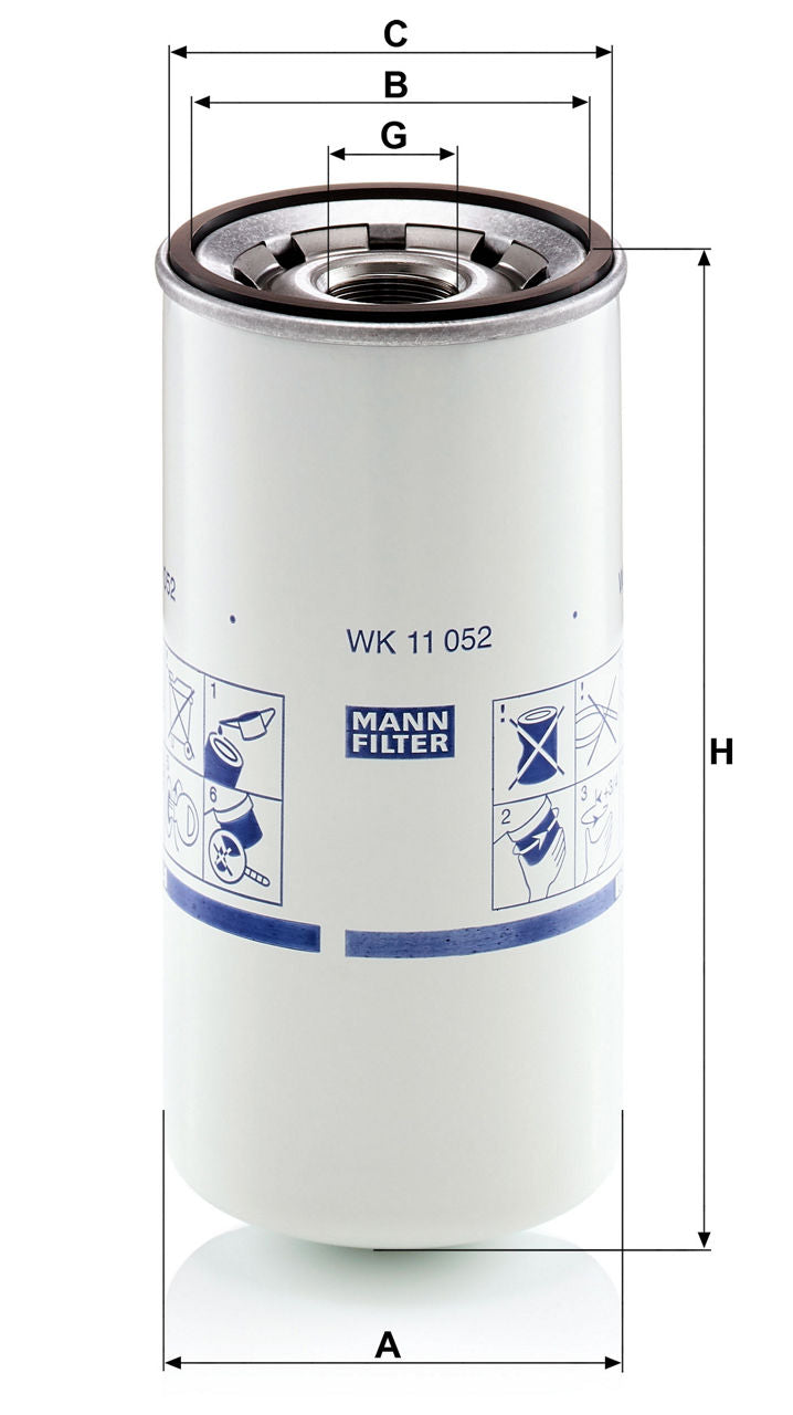 MANN-FILTER WK 11 052 Yakıt Filtresi