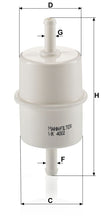 MANN-FILTER WK 4002 Yakıt Filtresi | Iveco