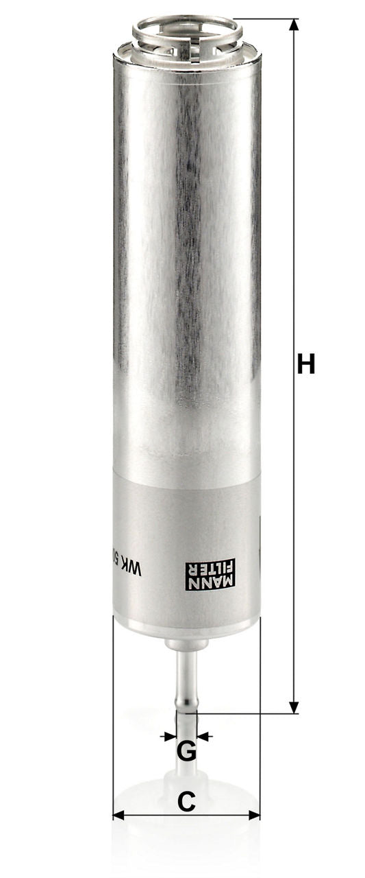 MANN-FILTER WK 5001 Yakıt Filtresi | BMW 3
