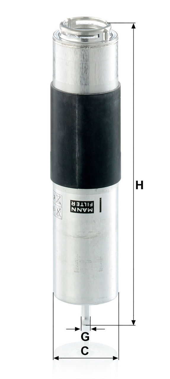 MANN-FILTER WK 5016 z Yakıt Filtresi