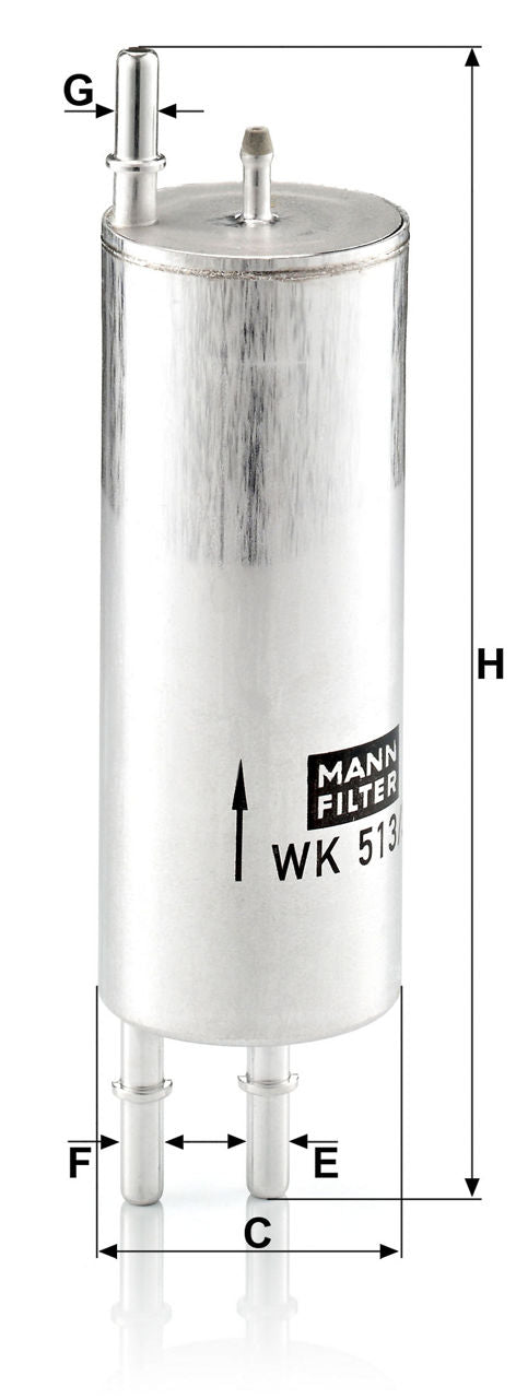 MANN-FILTER WK 513/3 Yakıt Filtresi | BMW X5