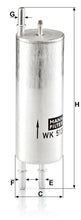 MANN-FILTER WK 513/3 Yakıt Filtresi | BMW X5