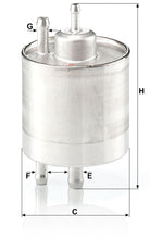 MANN-FILTER WK 711/1 Yakıt Filtresi | Mercedes A-Klasse