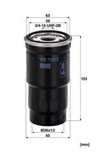MANN-FILTER WK 720/2 x Yakıt Filtresi | Toyota, Mazda, Subaru