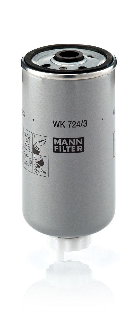 MANN-FILTER WK 724/3 Yakıt Filtresi | Iveco