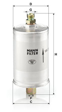 MANN-FILTER WK 726 Yakıt Filtresi | Porsche 911