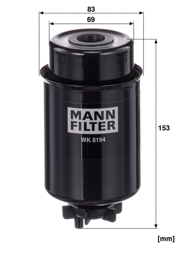 MANN-FILTER WK 8194 Yakıt Filtresi
