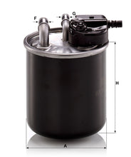 MANN-FILTER WK 820/21 Yakıt Filtresi | Mercedes A-Klasse