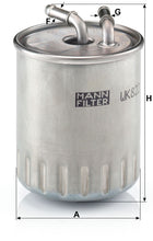 MANN-FILTER WK 822/3 Yakıt Filtresi | Mercedes E-Klasse