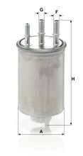 MANN-FILTER WK 829/6 Yakıt Filtresi