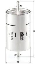 MANN-FILTER WK 830 Yakıt Filtresi | Renault, BMW, Peugeot
