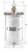 MANN-FILTER WK 830/3 Yakıt Filtresi | Mercedes C-Klasse