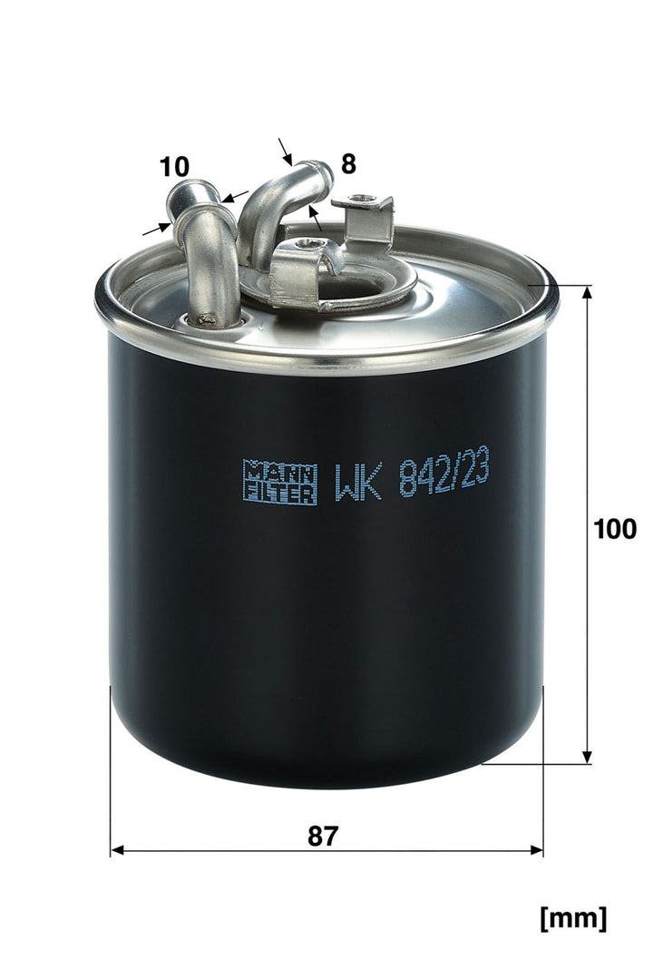 MANN-FILTER WK 842/23 X Yakıt Filtresi | Mercedes A-Klasse
