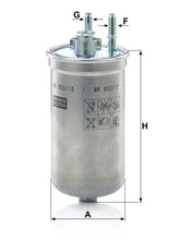 MANN-FILTER WK 853/13 Yakıt Filtresi | Ford