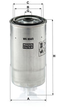 MANN-FILTER WK 854/3 Yakıt Filtresi | Alfa 147