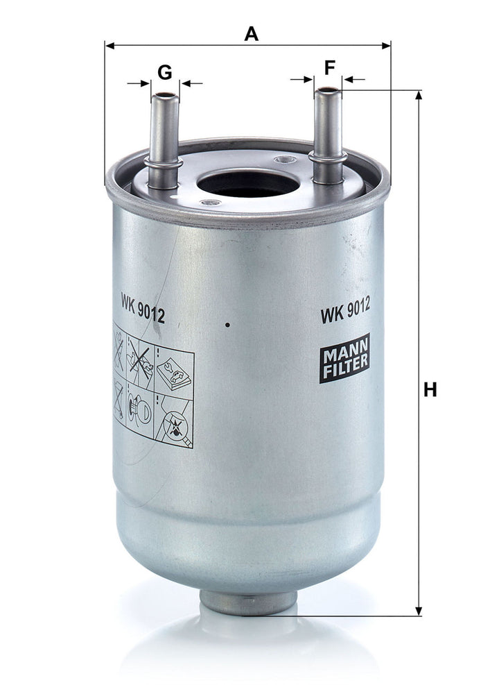 MANN-FILTER WK 9012x Yakıt Filtresi