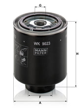 MANN-FILTER WK 9023 z Yakıt Filtresi | Mitsubishi L 200