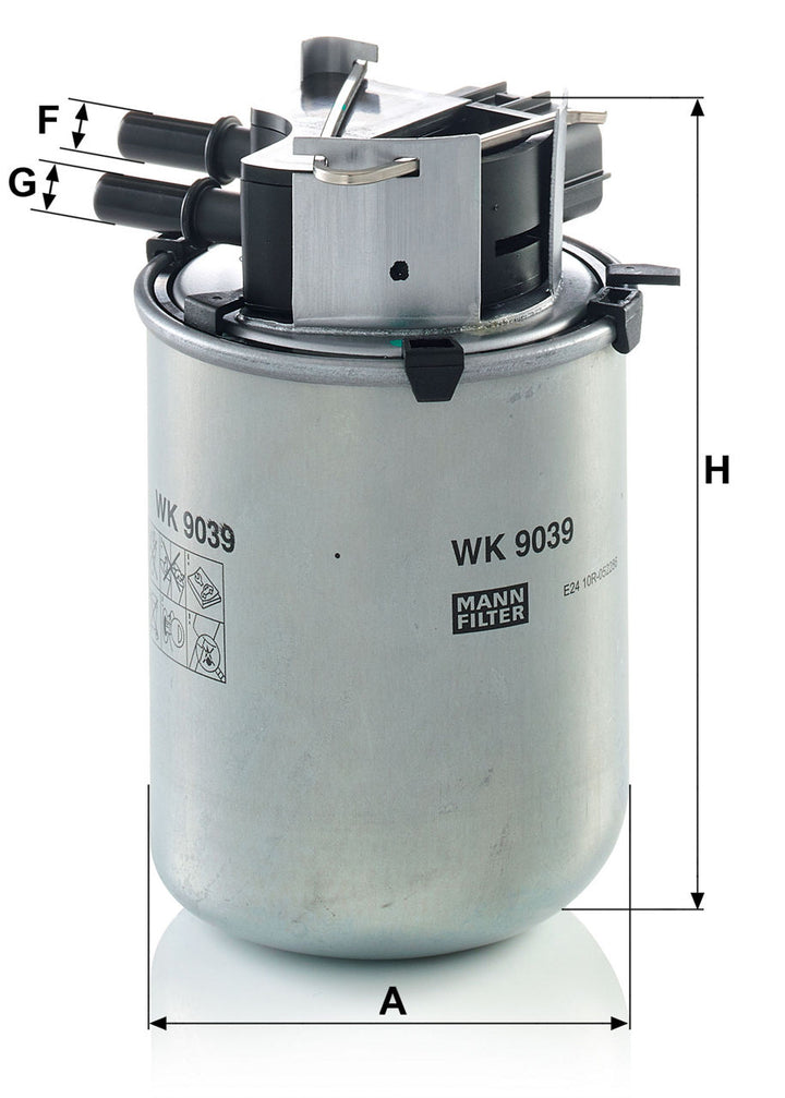 MANN-FILTER WK 9039 Yakıt Filtresi | Nissan