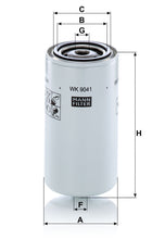 MANN-FILTER WK 9041 X Yakıt Filtresi