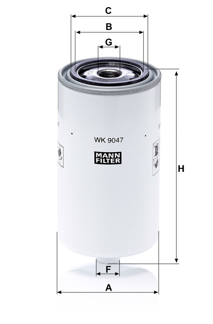 MANN-FILTER WK 9047 Yakıt Filtresi