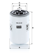MANN-FILTER WK 9140 Yakıt Filtresi