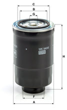 MANN-FILTER WK 940/6 x Yakıt Filtresi | Nissan Almera I