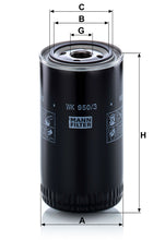 MANN-FILTER WK 950/3 Yakıt Filtresi