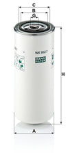 MANN-FILTER WK 962/7 Yakıt Filtresi