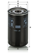 MANN-FILTER WP 1152/1 Yağ Filtresi