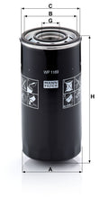 MANN-FILTER W P 1169 Yağ Filtresi | Iveco EuroCargo I