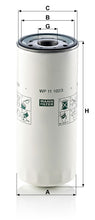 MANN-FILTER W P 11 102/3 Yağ Filtresi
