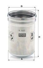 MANN-FILTER W 1022 Yağ Filtresi