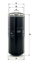 MANN-FILTER W 11 102/28 Yağ Filtresi