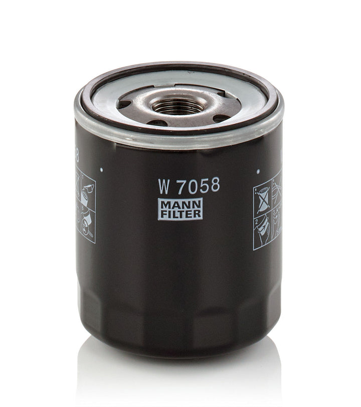 MANN-FILTER W 7058 Yağ Filtresi | Citroen, Peugeot, Fiat