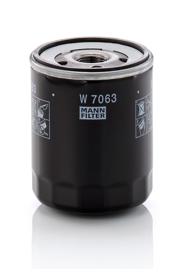MANN-FILTER W 7063 Yağ Filtresi | Citroen, Fiat, Peugeot