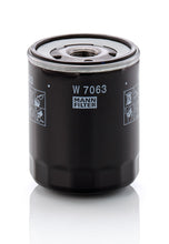 MANN-FILTER W 7063 Yağ Filtresi | Citroen, Fiat, Peugeot