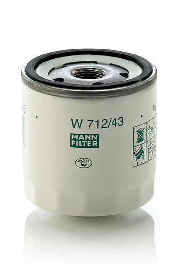 MANN-FILTER W 712/43 Yağ Filtresi | Ford, Skoda, Jeep