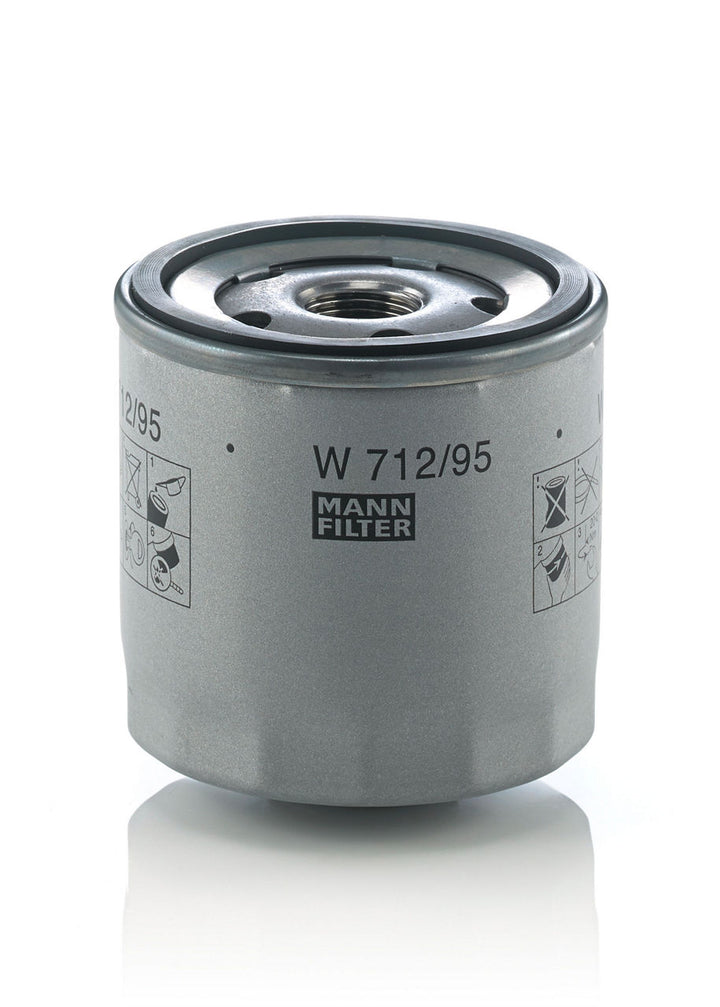 MANN-FILTER W 712/95 Yağ Filtresi | VW Arteon, Skoda Citigo, Audi A1