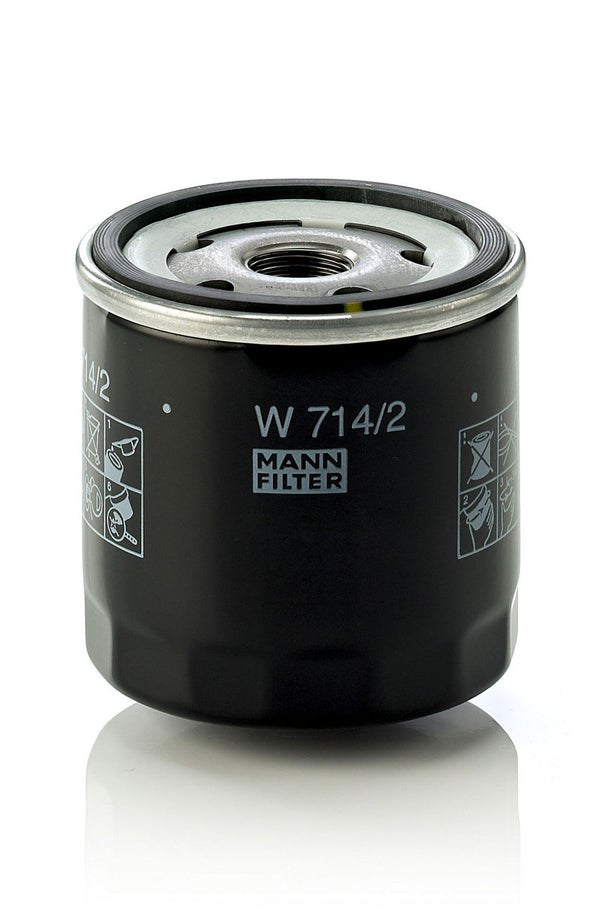 MANN-FILTER W 714/2 Yağ Filtresi | Fiat Cinquecento, Seat Fura