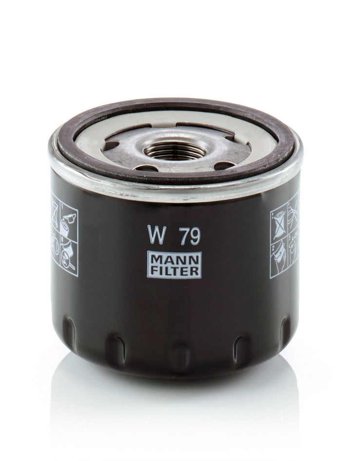MANN-FILTER W 79 Yağ Filtresi | Renault Clio II / Clio , Nissan Cube